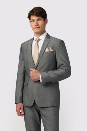 Limehaus Mens Slim Fit Jacket - Grey - Size 42 (Chest)