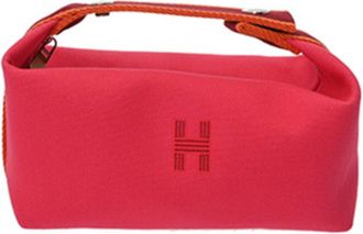 Herm&egrave;s Red Color Pouch (Pre-Owned)