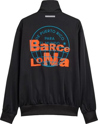 adidas x Bad Bunny DTmF Tour Merch Barcelona Firebird Track Jacket Black LG9053