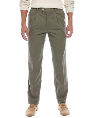 Brunello Cucinelli Leisure Fit Wool-Blend Pant