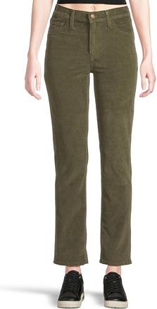 Levi's 724 High Rise Straight Womens Jeans Ivy Green : 34 32, Cotton/Denim/Elastane