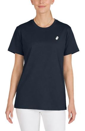 Dalix Ghost Womens Relaxed Tee in Navy Blue at Nordstrom, Size Xx-Large