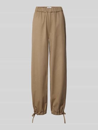 Moves Relaxed Fit Stoffhose mit elastischem Bund Modell Ostera 3690 in Schilf, Gr&ouml;&szlig;e 36