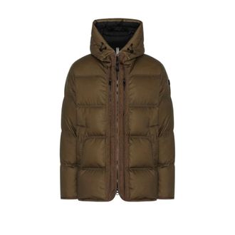 Duno Winter Jackets, male, Green, XL, Plumifero corto Highland