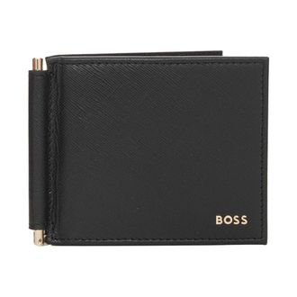 HUGO BOSS Portafoglio 6cc con clip ferma-soldi - - Accessories - Uomo - Nero - ONE SIZE