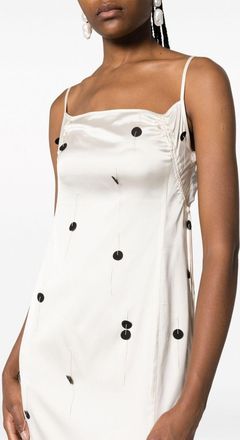 Jacquemus Womens La Robe Chouchou Long Dress - White - Size EU 38 (Womens)