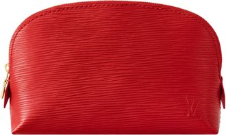 Louis Vuitton (WMNS) LOUIS VUITTON Cosmetic Pouch PM Rouge Louis M15197