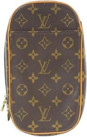 Louis Vuitton Pre-owned Cross Body Bags, female, Brown, Size: ONE SIZE Pre-owned Canvas crossbody-bags