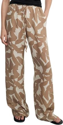 Enza Costa Womens Resort Pants In Floral Camo