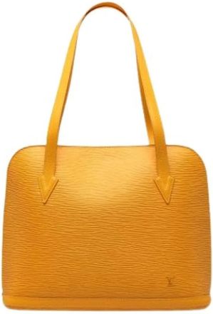 Louis Vuitton Pre-owned Lussac Schoudertas - Dames - Vintage Schoudertas - Geel - ONE Size - Vintage
