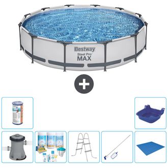Bestway Piscina Bestway Steel Pro Max Redonda - 366x76 Cm - 8-piezas S22148
