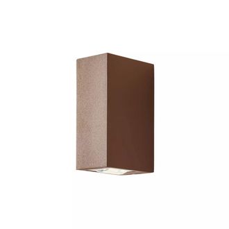 OEM Applique Led Redo Group Ace 4000 Monoemissione Ip54 Alluminio, Finitura Metallo Marrone Scuro