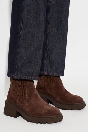 Jimmy Choo London Tamia Chelsea Boots, Womens, Brown