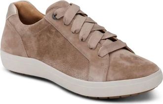Aetrex Womens Courtney Sneaker In Taupe
