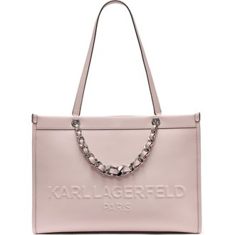 Karl Lagerfeld Savoie Tote in Lotus at Nordstrom