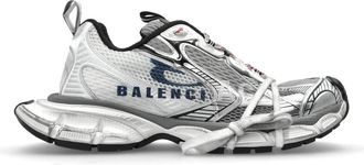 Balenciaga 3XL Split Logo Sneaker - Heren - Sneakers - Wit - 46 EU - Polyester - Schoenen