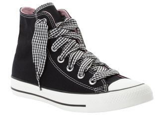 Converse Sneaker CONVERSE CHUCK TAYLOR ALL STAR, Damen, Gr. 37,5, weiss (schwarz, horizon pink, wei&szlig;), Textil, Schuhe Sneaker