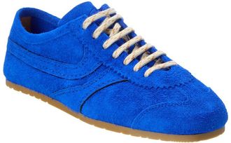 Dries Van Noten Paneled Suede Sneaker