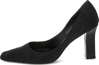 Givenchy Pumps in tela con monogramma - Nero