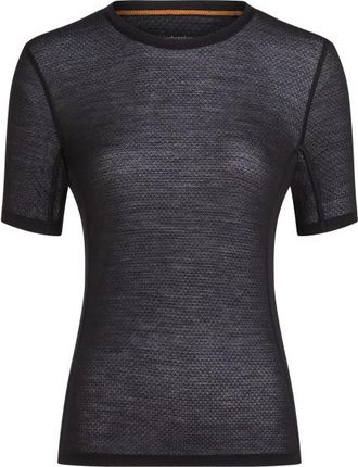 Icebreaker Mer 75 Cool-Lite Featherlight SS Crewe T-Shirt f&uuml;r Damen | grau