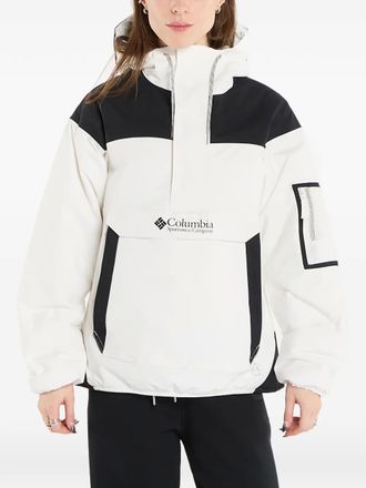 Columbia hooded insulated pullover - women - Nylon/Polyester - S - White