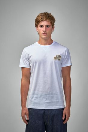 Moncler Double Logo Patch Cotton T-Shirt