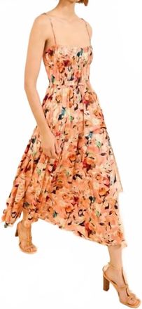 Ulla Johnson Vidri Cotton Cami Midi Dress In Camellia
