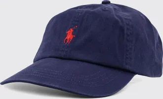 Polo Ralph Lauren Cappello da baseball in cotone con logo ricamato