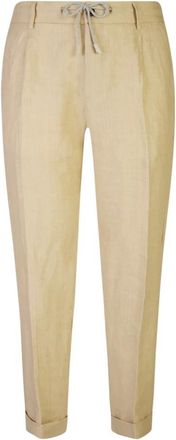 Eleventy Pantaloni Jogger - - Trousers - Uomo - Beige - W38