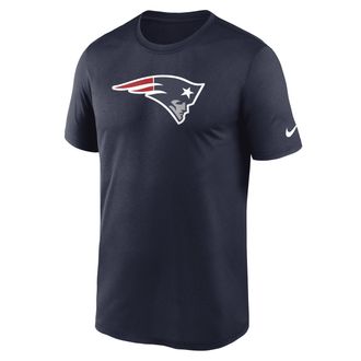 Nike Mens Dri-FIT Logo Legend (NFL New England Patriots) T-Shirt in Blue | NKGK41S8K-CX5
