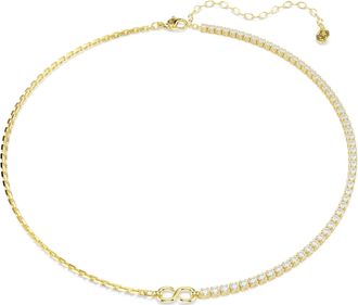 Swarovski Matrix 18k Gold Plated Necklace