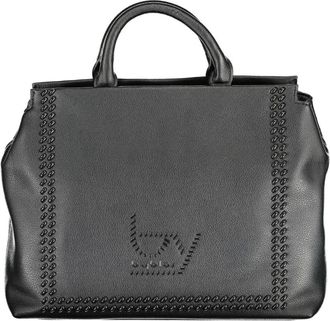 Byblos Gestructureerde Tote met Studs - Dames - Handtassen - Zwart - ONE Size - Tassen