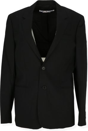 Off-white Off White Mens Black/White Blazer