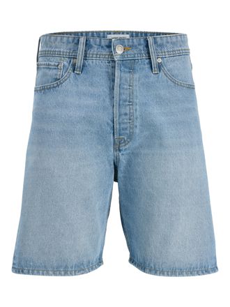 Jack & Jones Plus Size Shorts JJITONY JJORIGINAL SHORTS AKM 111 PLS, Damen, Gr. 42 (4XL), N-Gr, light blau denim, Web, Obermaterial: 100% Baumwolle, JACK & JONES PLUSSIZE, A