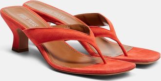 PARIS TEXAS Sandali infradito Portofino 55 in suede