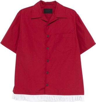 Prada Patch-pocket Short-sleeve Shirt