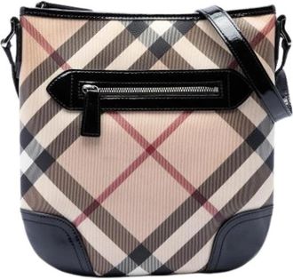 Burberry Pre-owned Dryden Crossbody Bag - Dames - Vintage Schoudertas - Beige - ONE Size - Vintage