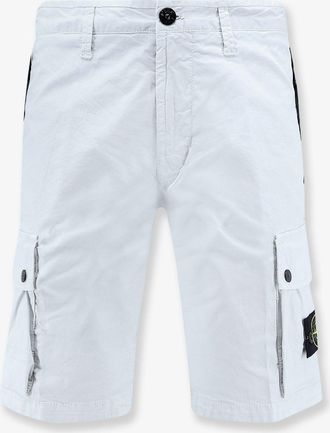 Stone Island Bermuda in cotone organico - STONE ISLAND - gender_Man