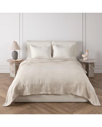 Villa by Classic Home Villa By Classic Home Anion Linen-Blend Blanket