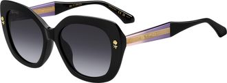Etro 0091/F/S Asian Fit 807/9O Womens Sunglasses Black Size 56
