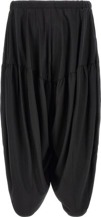 Comme Des Gar&ccedil;ons Mens Black Polyester Casual Pants
