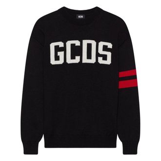 GCDS Gcds, Heren, Truien, Zwart, Maat: XL Katoen