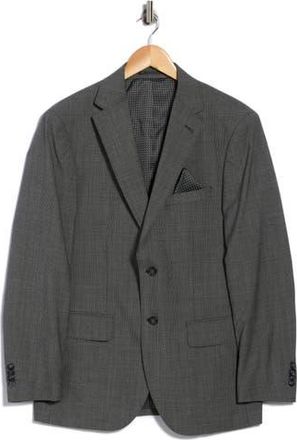 Duchamp Slim Fit Stretch Knit Sport Coat in Grey at Nordstrom Rack, Size 40 Regular