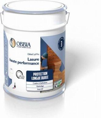 Obbia Cryl Pro 5l Tinte De Alto Rendimiento - Roble Medio - Obbia