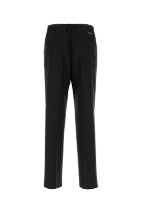 Fendi Fb0979ar8s F0qa1 Blk Exterior: Wool Pantaloni Trousers