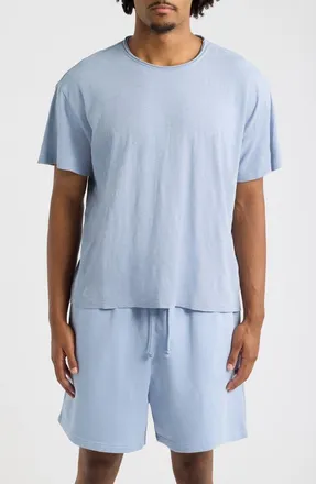 Elwood Core Slub T-Shirt in Blue at Nordstrom, Size Xx-Large