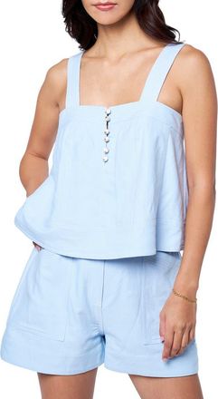 Ciebon Jaclyn Crop Tank in Light Blue at Nordstrom, Size Medium