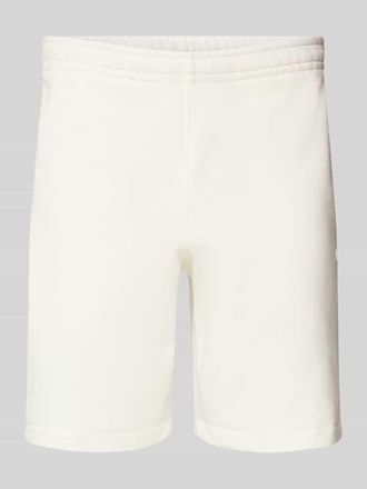 Lacoste Regular Fit Sweatshorts aus reiner Baumwolle in Offwhite, Gr&ouml;&szlig;e XXXL