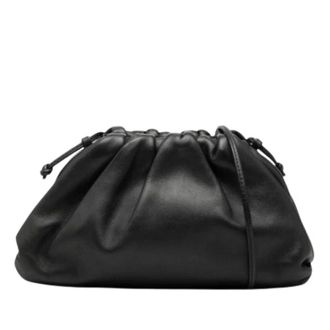 Bottega Veneta Pre-owned Clutches, female, Black, Size: ONE SIZE Pre-owned Pouch