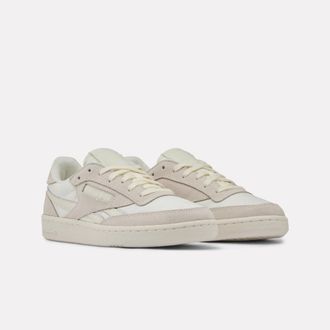 Reebok Classic Trainingsschuh REEBOK CLASSIC CLUB C REVENGE VINTAGE II, Damen, Gr. 37,5, chalk, chalk, chalk, Leder, Textil, Schuhe Trainingsschuh